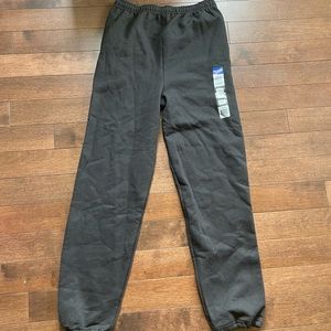 NWT mens black gildan sweatpants